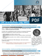CAP 19 A POLÍTICA - MONTESQUIEU E MAR