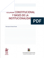 Paredes, Felipe - Teoría Constitucional y Bases de La Institucionalidad