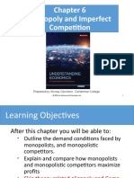 Chapter 6 Monopoly and Imperfect Competition