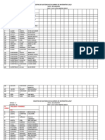 Registro de Asistencia de Alumnos de Matemática