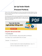 Present Perfect Basic Grammar