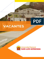 Vacantes San Luis Gonzaga