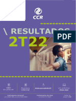 Press Release Do Resultado Da CCR Do 2t22