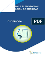 Guia para La Elaboración y Aplicación de Rúbricas