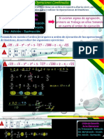 Operaciones Combinadas Con Números Racionales