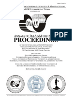 Proceedings: A Daaam 2010 &