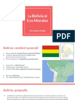 La Bolivia di Evo Morales - Alessandro Paolini