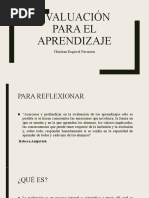 Evaluación Para El Aprendizaje- Jornada