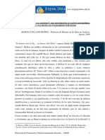 Collazo, Marcia - La Historia Se Padece o Se Construye. Una Aproximación Al a Priori Antropológico de Roig y Su Relación Con El Pto Bolivariano