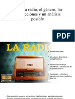 Sobre La Radio, El Género, Las