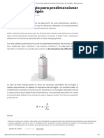 Una Sencilla Regla para Predimensionar Pilares de Hormigón - Estructurando