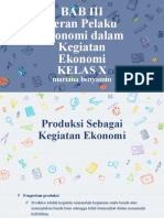 Produksi dan Penerimaan