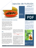 Capsula de Nutrición - Lechosa