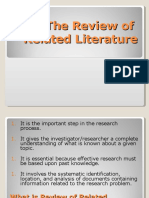 The Review of Related Literature