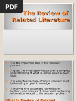 The Review of Related Literature