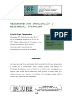 Dilemas Éticos Gestación Por Sustitución o Maternidad Subrogada