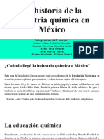 La Historia de La Industria Química en México