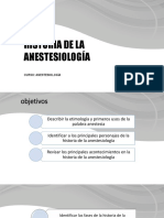 Tema 01 - Introducción Anestesiología