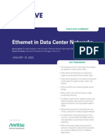 Ethernet in Data Center Networks: JANUARY 19, 2022