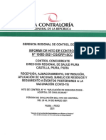 Contraloria Seguimiento de vacunacion Informe 14-4-2021