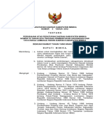 Perda Mimika No 5 Tahun 2012-Perubahan 33 Tahun 2010-Org Lembaga Teknis