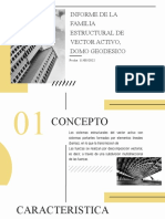Informe de Familia Estructural de Vector Activo, Domo Geodesico1