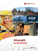 CIMB Niaga 2012 Annual Report Strength in Diversity