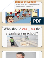 Cleanliness at School