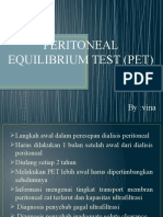 Peritoneal Equilibrium Test (Pet)