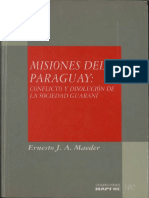 Misiones Del Paraguay:: Ernesto J - A - Maeder