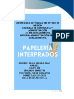 PAPELERIA INTERPRADOS 2DOPARCIAL