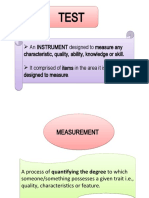 Let Review - 1 - Assessment - Introduction of Assessment and Evaluation As Well As Their Characteristics