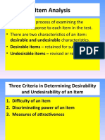 Let Review - 5 - Assessment - Difficulty and Discrimination Indexes