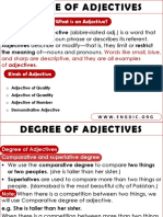 Degree of Adjective 1