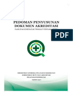 Pedoman Penyusunan Akreditrasi Tahun 2017