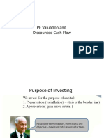 Value Investing Workshop Day 3 PE Valuation Discounted Cash Flow and Risk Management