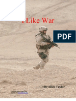 I Like War Chapbook