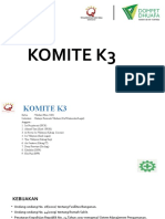 KOMITE K3 (Review Untuk Security)