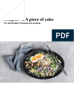 Chapter 4 A Piece of Cake Pre-Intermediate Listening and Speaking