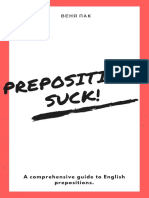 Prepositions Suck