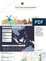 Indonesia Port Development: - Bilateral Maritime Forum 4