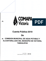 Cuenta Publica 2019 Comapa