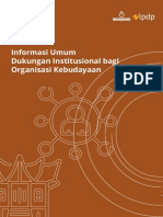 Informasi Umum Dukungan Institusional