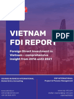 Vietnam Fdi Report: Foreign Direct Investment in Vietnam - Comprehensive Insight From 2016 Until 2021
