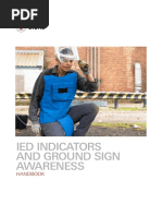 IED Indicators and Grounds Sign Awareness Handbook EN