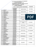 Mini Ptoject I Guide List