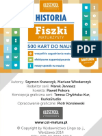 Fiszki Historoia