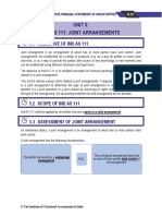 Unit 5: Ind As 111: Joint Arrangements