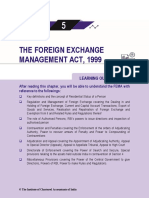 The Foreign Exchange Management Act