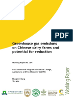 WP 384 GHG China Dairy and Potential For Reduction